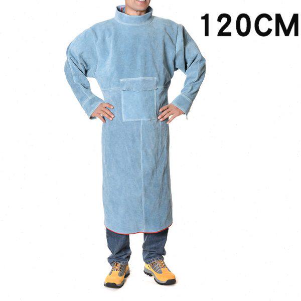 牛皮电焊防护服焊工焊接隔热防烫保护衣防辐射工作服电焊工专用衣