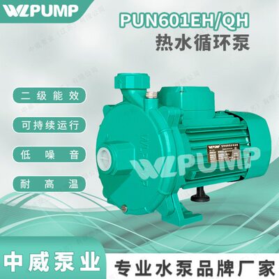PUN-601EH中威泵业WLPUMP热循环泵自动家用增压泵空气能地暖太阳