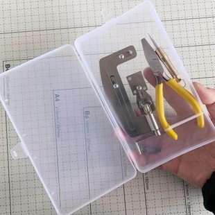 三爪猫绑钩器新型鱼钩不锈钢绑双钩半自动绑钓鱼钩器钓鱼拴钩器