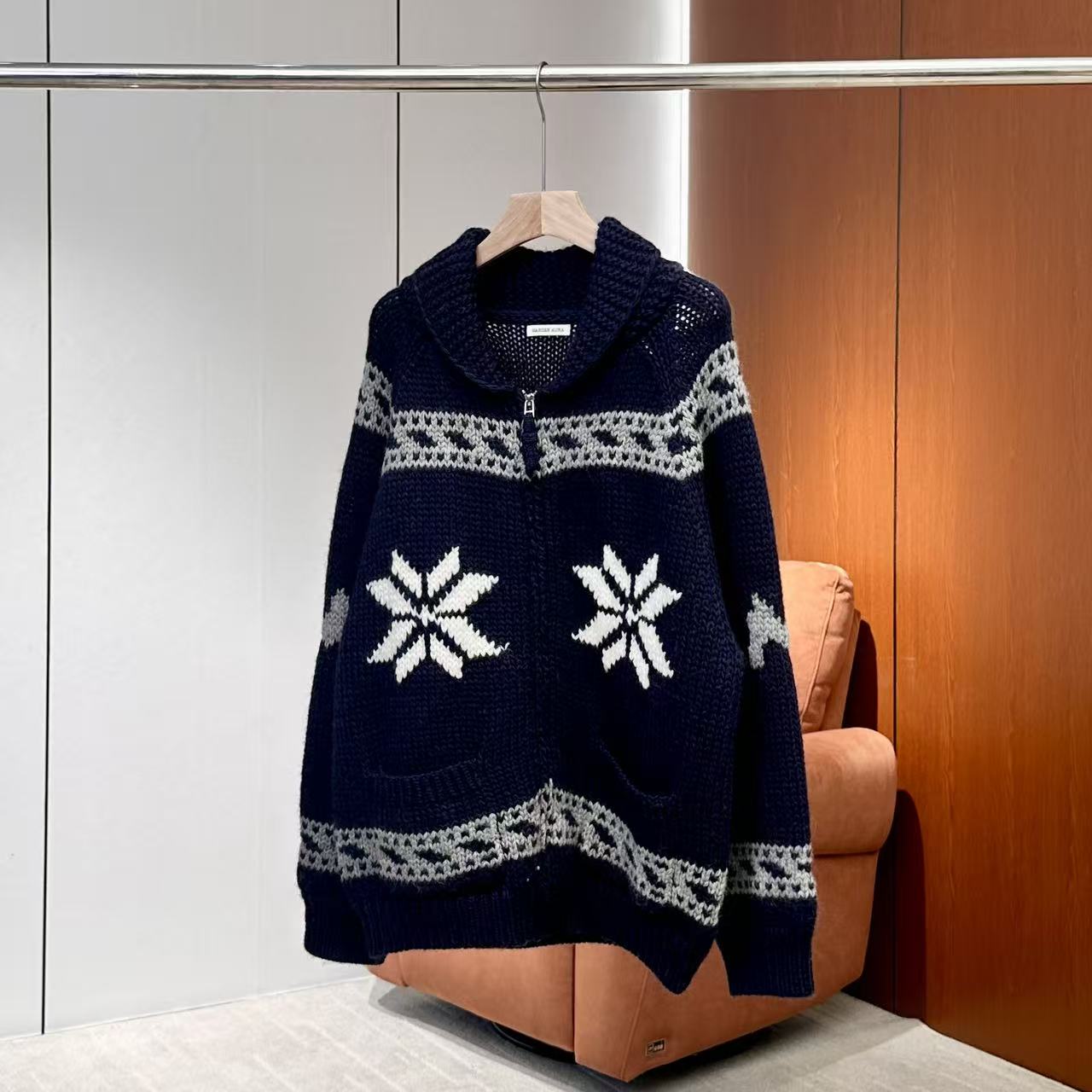 【妍妍粉丝专享】25新款雪花图慵懒风外套ONWM2185125808