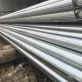 山东2烟台镀锌焊管冷镀圆管镀锌焊26管1.寸 锌2.0薄壁镀锌管