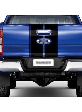 适用福特于皮卡rnger猛禽-F150车身车111头车顶贴纸a后备箱车贴A4