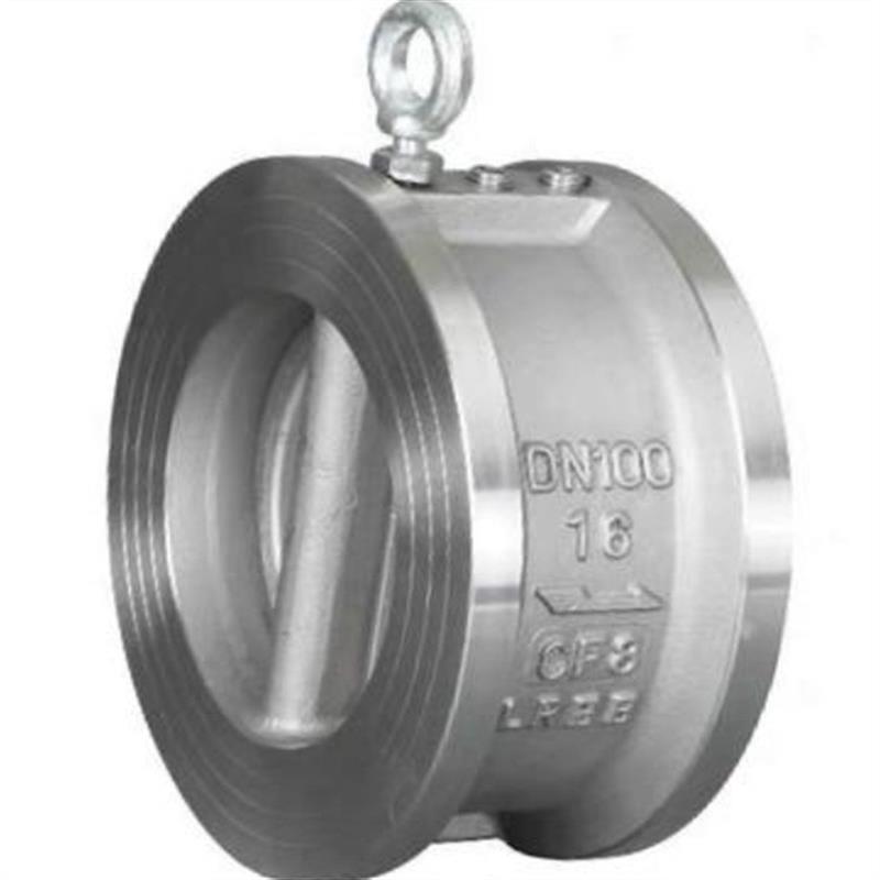 DN15-600 钛材对夹式蝶形止回阀 锆镍合金软密封水力控制阀