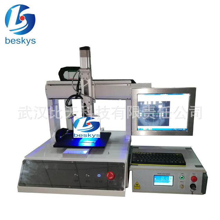 视觉全自动激光焊锡机 军工元器件精密焊锡 视觉激光焊锡机