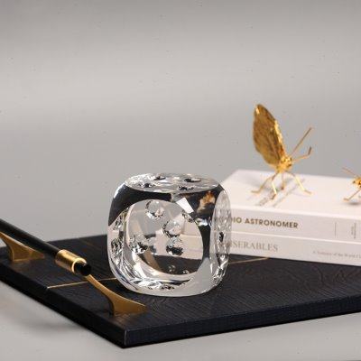 北欧现简约水晶骰子创意装饰摆件客厅书房公室酒柜卧室摆设,饰品/流行首饰/时尚饰品新,摆件,淘宝优惠券,粉丝福利购,淘宝优惠卷