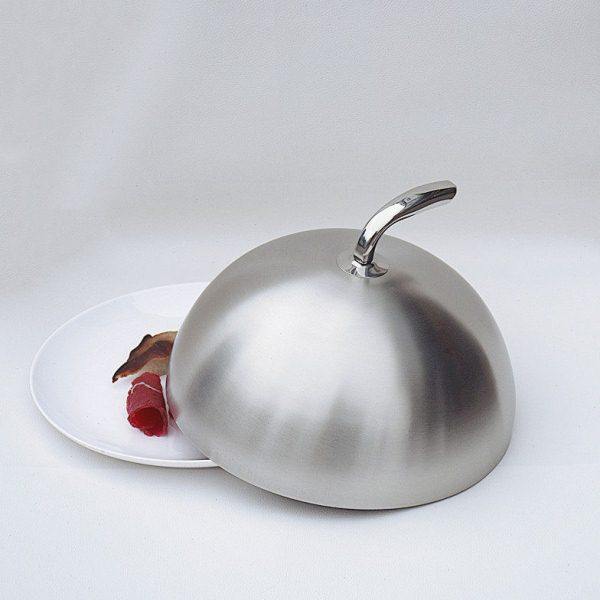 圆形高盖铁板盖弯顶盖牛扒牛排圆形铁板高锅盖韩式烧烤盖子铁板盖