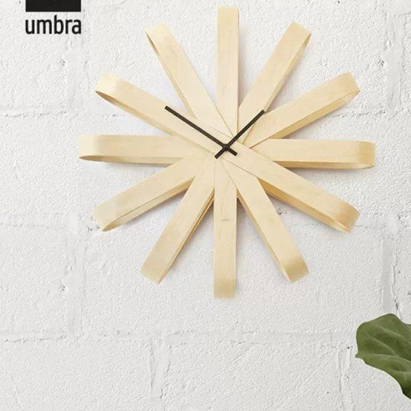 umbra 挂钟客厅家用时尚北欧钟创意钟表时钟电子钟欧式静音表挂墙,家居饰品,挂钟,淘宝优惠券,粉丝福利购,淘宝优惠卷
