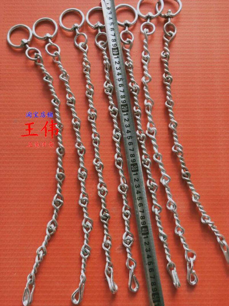 马具班良子c驴马单梁龙头水勒牵马绳麻花铁链九节扳良子搬良子勒