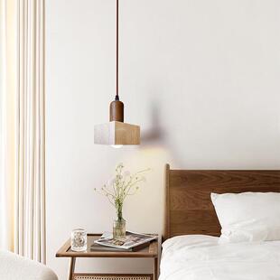 北欧黄洞石水磨石吊灯餐寓奶茶店咖啡吧台水泥馆L厅OF85751T公工