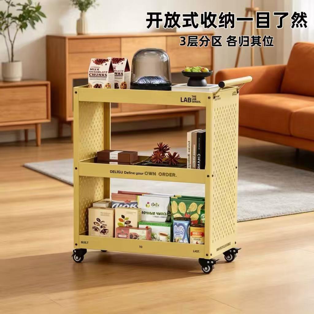 新款带轮小推车阳台绿植