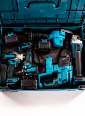 MT款手锂电角电钻冲击51804扳锤磨机电锂电电链锯五件套