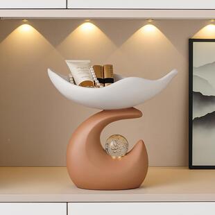 轻奢高感时运来转入户玄关钥匙收纳摆饰件家居级客厅桌面鞋ZZR/XH