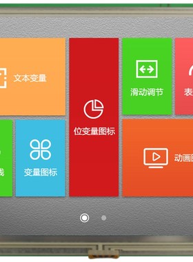 7寸SDWb070T54A串口屏5V-RTCL工业液晶屏触摸屏显示屏模组