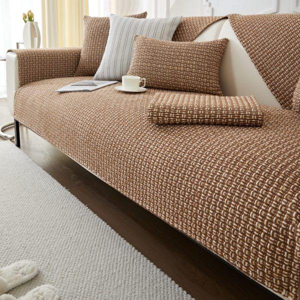 棉线棉麻布艺沙发垫四季通用坐垫沙发垫子靠背扶手垫子沙发盖布巾,居家布艺,沙发垫,淘宝优惠券,粉丝福利购,淘宝优惠卷