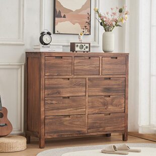 复古实木客厅斗柜卧室收纳柜简约抽屉式储物柜多功能新中式墙边柜