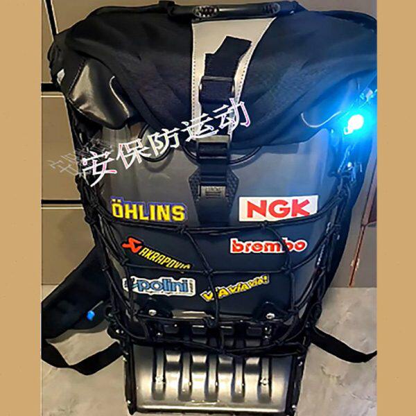 热卖Anoka复古摩托装备双肩硬壳背包机车骑行防摔防水越野头盔包