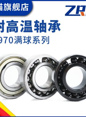 满珠耐高温密封轴承970205 970206 970207 970208 970209ZZ满球