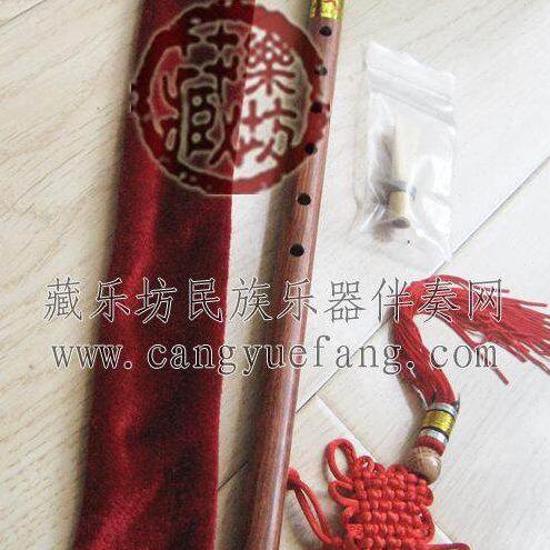 朝鲜红木觱篥筚篥降B调送哨片 红木细长管子民族乐器地方乐器