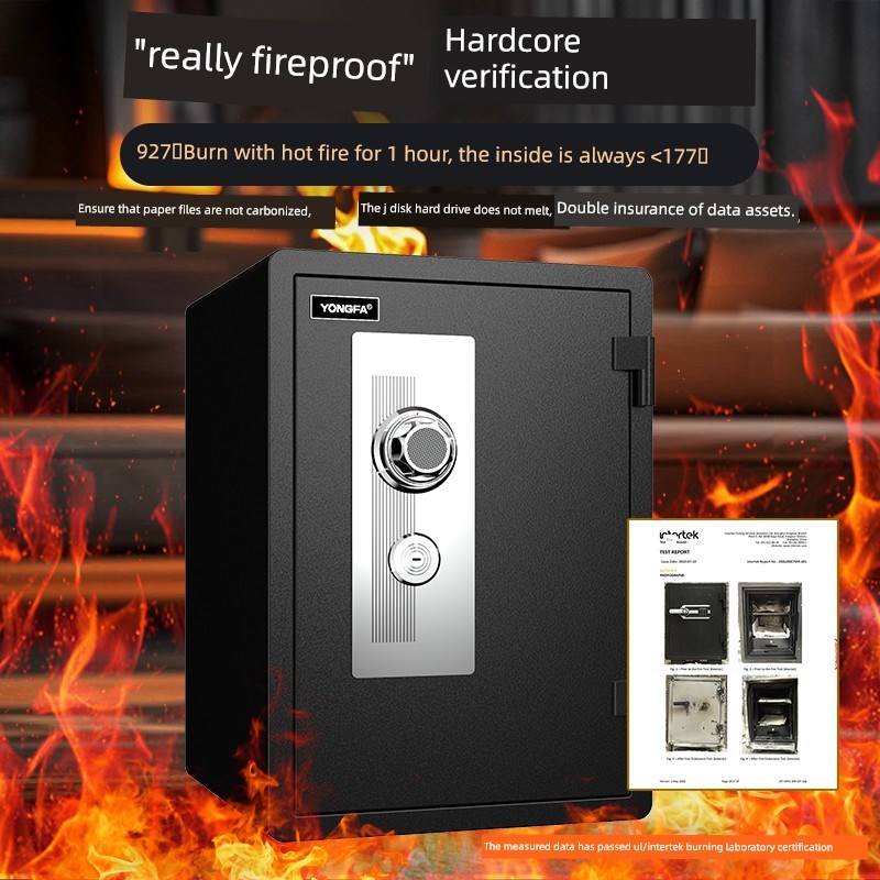 【机械锁防火】永发永发机械防火保险柜全钢重型保险柜50/6G0cm高