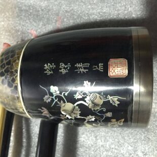 潮州乐器汉乐吊圭头弦外江弦二弦梅县弦全贝雕蝾螺