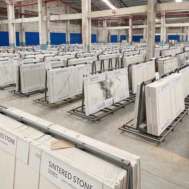 900x1800岩板悬空背景墙电视墙现代流行影视墙石材连纹亮光大板砖