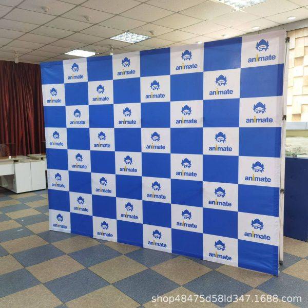 【布拉网展架】户外便携广告铝布签名墙折叠收缩喷绘背景拉网展架,商业/办公家具,拉网架,淘宝优惠券,粉丝福利购,淘宝优惠卷