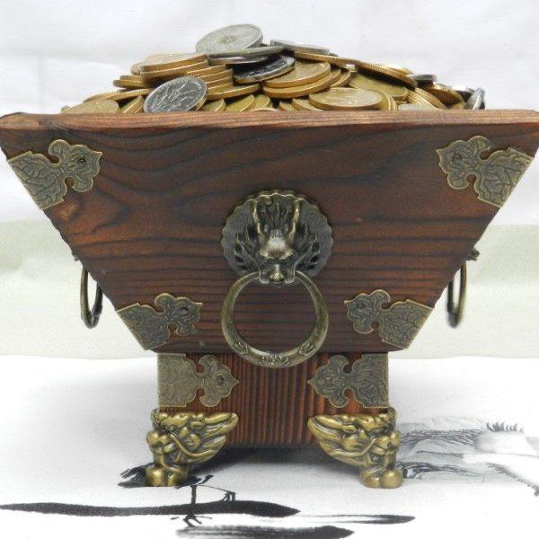 #老式复古实木斗升日进斗金摆件创意客厅装饰店铺摆设开张开业礼,饰品/流行首饰/时尚饰品新,摆件,淘宝优惠券,粉丝福利购,淘宝优惠卷