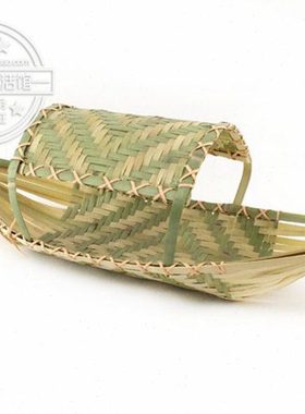 大号竹船竹编制品竹编工艺品竹编竹编摆件手工竹编家居日用品摆件