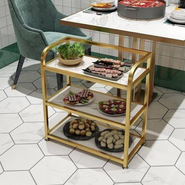 火锅店菜架铁艺商用餐饮店放菜架备餐柜烤肉店菜架多功能上菜架,厨房/烹饪用具,果蔬置物架/篮/框,淘宝优惠券,粉丝福利购,淘宝优惠卷