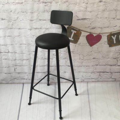 吧台椅子实木脚凳酒吧椅家用靠背椅凳铁艺吧凳前台,商业/办公家具,酒吧凳,淘宝优惠券,粉丝福利购,淘宝优惠卷