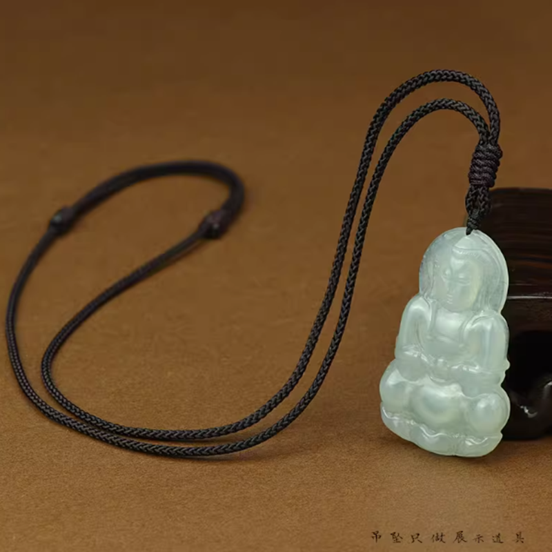 玉佩吊坠挂绳手工编织翡翠平安扣黄金玉石黑色项链绳挂脖挂件绳子