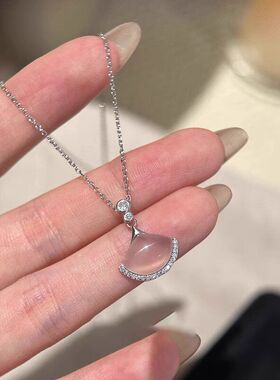 玉髓小裙子新中式锁骨链百搭