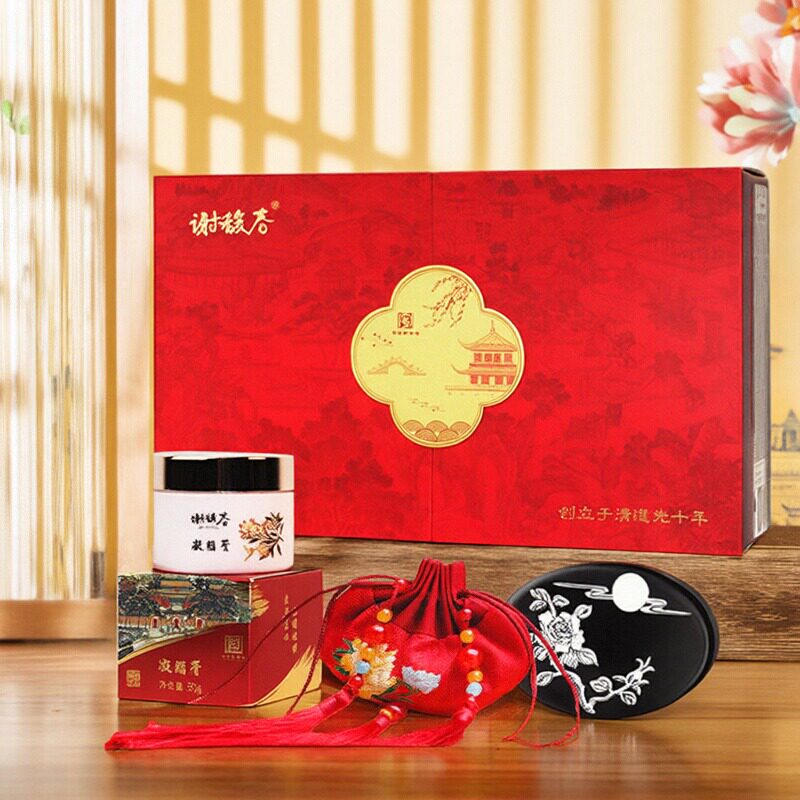 谢馥春花好月圆组合礼盒装