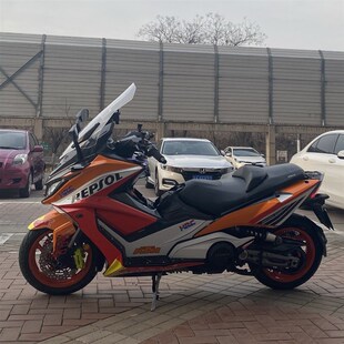 光阳AK550贴纸改装贴花车身贴全车保护贴膜加厚版画拉花防水车衣