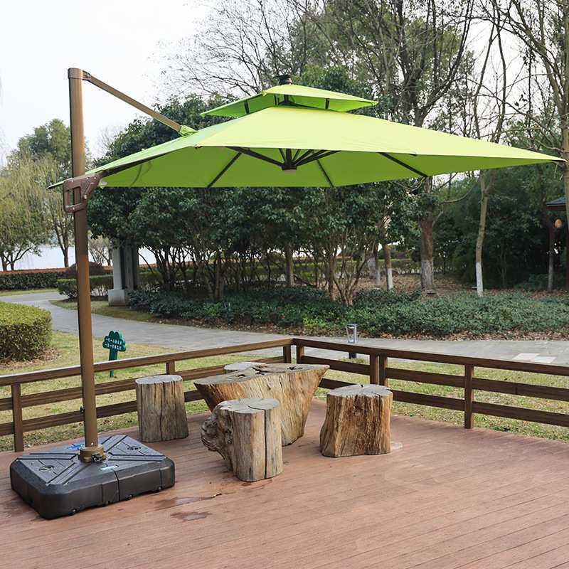 遮阳伞户外摆摊伞商超营业伞庭院花园休闲伞大号民宿酒店罗马伞