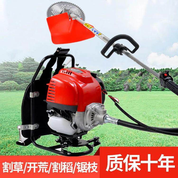 省时省人力背负式汽油机除草机 二冲程大动力割草机 园林割灌机