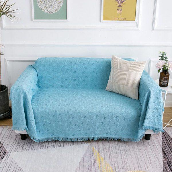 北欧简约T格加厚沙发毯样板间酒店民宿装饰盖毯老虎椅全盖防尘罩,居家布艺,沙发套,淘宝优惠券,粉丝福利购,淘宝优惠卷