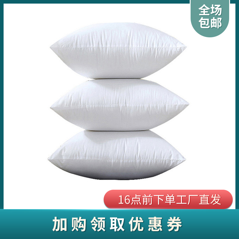 抱枕芯沙发e靠垫靠枕芯45*45抱枕枕芯正长方形枕芯