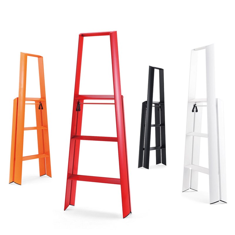乔迁红家用梯扶手加m厚铝合金折叠人字梯子防滑梯凳书架梯搬家礼