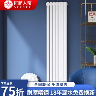 瓦萨大帝钢制暖气片家用水暖5025壁挂式客厅散热器集中供暖散热片