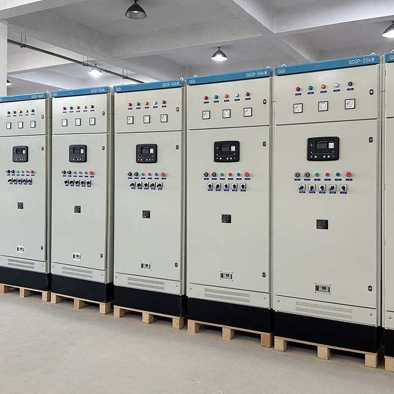柴油发电机并机柜低压成套XL-21动力柜定 制控制电路PLC开关柜