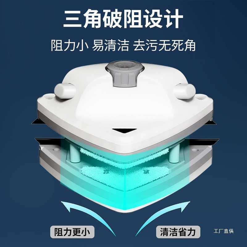 擦玻璃神器家用双面高层外抹刮清洗双层高楼保洁清洁搽窗户工吾购