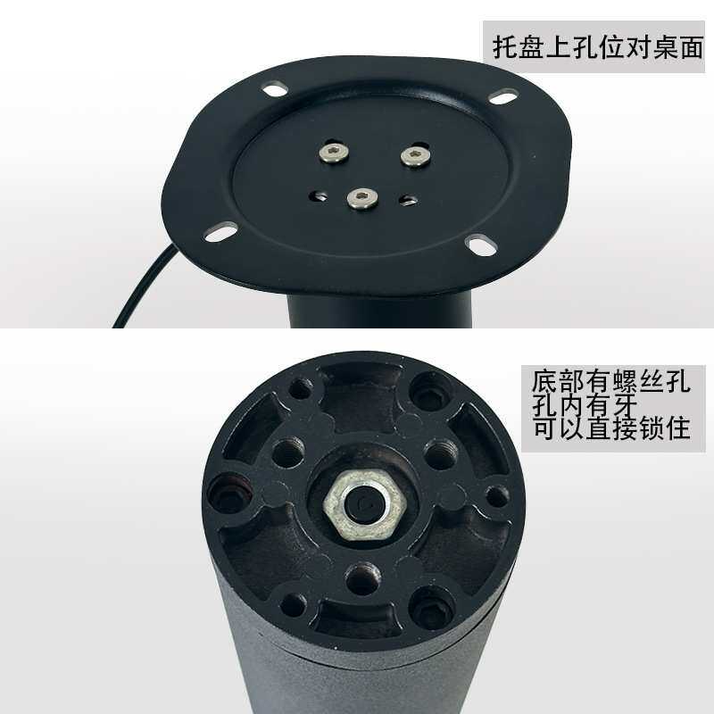 手动按压升降器自锁升降架加长款小型茶几升降支架沙发懒人支架