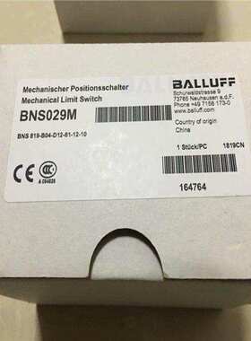 巴鲁夫电感式接近开关 BES M08MH1-PSC20B-S04G-101订货号： BES0