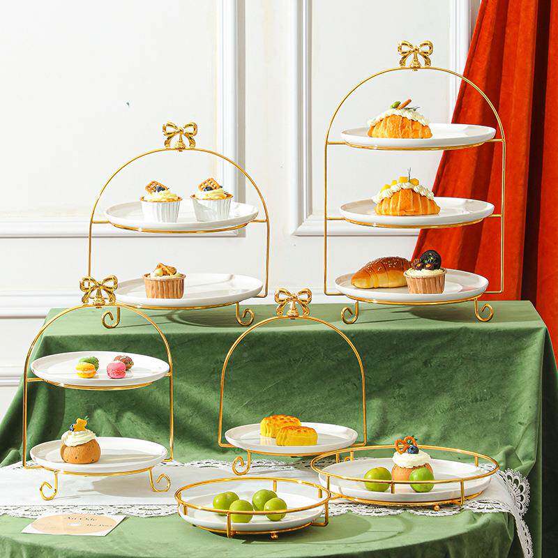 甜品架蛋糕架商创意下午摆茶点心架多用层派对小吃盘FS759029台果