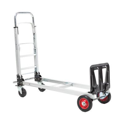 A物流车折小23223推便携式手拉车叠伸缩手推车铝合金板平车搬运车