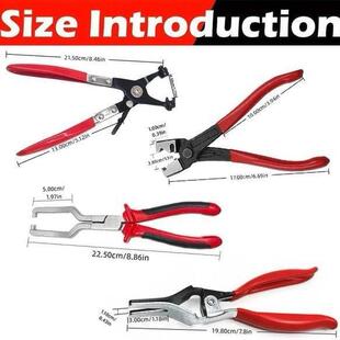 软管夹601工断具套装–汽车和专业维修油燃管路开工具套件