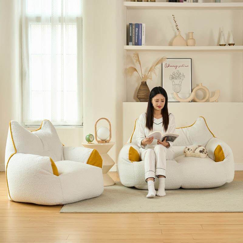 沙J-24122懒人沙发豆袋童儿阅沙发休闲卧室小发书房单双人位沙读