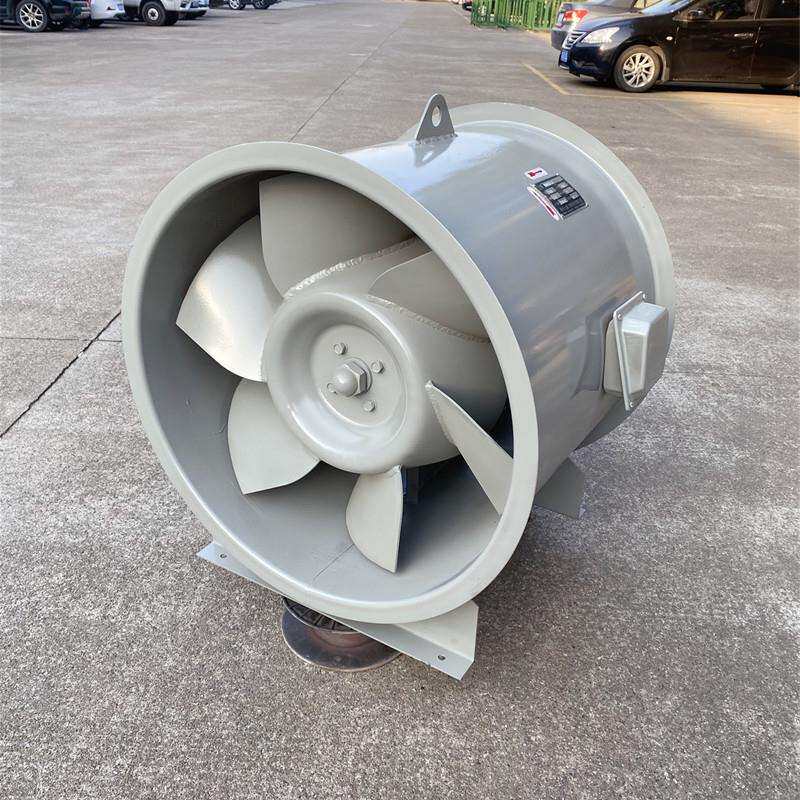 JSF-GM-710斜混型轴流风机管道加压送排风4KW22412m3/h钢制
