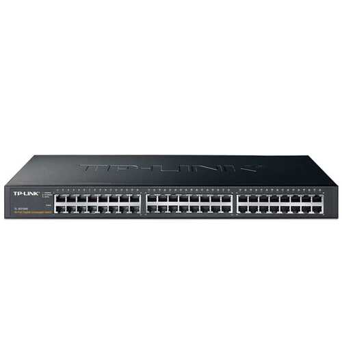 TP-LINK TL-SG1048全千兆非网管以太网48口交换机 监控铁壳稳定型